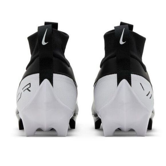 Size 14 Mens Nike Vapor Edge Pro 360 2 Football Cleats Black White DA5456-001 - Picture 4 of 6